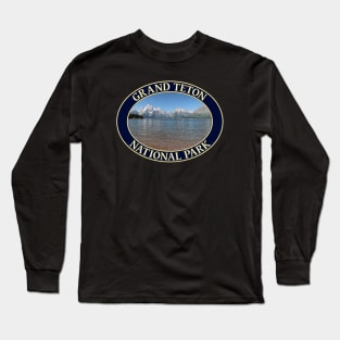 Jackson Lake at Grand Teton National Park in Wyoming Long Sleeve T-Shirt